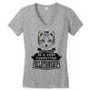 I Am Cat Actually In A Very Commited Relationship Women's V-Neck T-Shirt