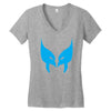 wolverine mask x men avengers marvel comics gift Women's V-Neck T-Shirt