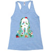 scream floral Racerback Tank