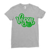 vegan 2 Ladies Fitted T-Shirt