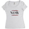 Yesterday Now Tomorrow Women's Triblend Scoop T-shirt