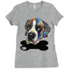 MY DOG Ladies Fitted T-Shirt
