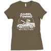 camel towing (2) Ladies Fitted T-Shirt