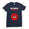 Superhero On The Way Ladies Fitted T-Shirt