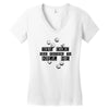 the dice are trying to kill me Women's V-Neck T-Shirt