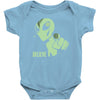 alien believe space sci fi ufo nerd Baby Onesie