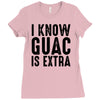 i know guac is extra Ladies Fitted T-Shirt