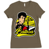 the italian stallion Ladies Fitted T-Shirt