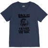 Back Off I Have A Crazy Father And I am not Afraid To Use Him V-Neck Tee