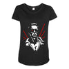 new retro 1980's the terminator Maternity Scoop Neck T-shirt