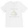 camping is intents V-Neck Tee