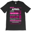 quens are born in april T-Shirt