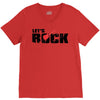 let's rock V-Neck Tee