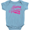 happy valentine's day Baby Onesie