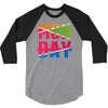 monday crossed out 3/4 Sleeve Shirt