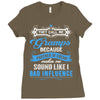 they call me gramps partner in crime Ladies Fitted T-Shirt