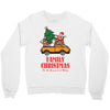 family christmas tis the season to be merry Crewneck Sweatshirt