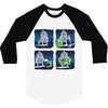 saving the world, one small step at a time 3/4 Sleeve Shirt