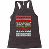 Santa Only Comes Once A Year Brother Is Always Here To Cheer Racerback Tank