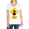 head shot Ladies Curvy T-Shirt