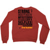 Strong Independent Motivated Gemini Crewneck Sweatshirt