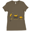 cat olympics Ladies Fitted T-Shirt