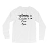 couldn&rsquo;t care less Long Sleeve Shirts