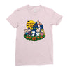 peanuts gang Ladies Fitted T-Shirt