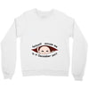 December  Peeking Out Asian Baby Boy Crewneck Sweatshirt
