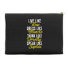 be golden Accessory Pouches