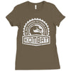 kombat crest Ladies Fitted T-Shirt