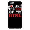 i love css  you are the css of my html heart heart iPhone 6 Plus/6S Plus Case