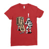metal wars solid Ladies Fitted T-Shirt