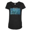 Van Gogh  Blossoming Almond Maternity Scoop Neck T-shirt