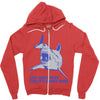 live every week like its shark week Zipper Hoodie