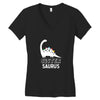 Sister Saurus Women's V-Neck T-Shirt
