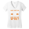 can i just go Women's V-Neck T-Shirt