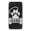 personalized paw halo iPhone 7 Plus Case