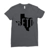 Beto Texas Map Ladies Fitted T-Shirt