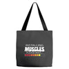 musculs installing Tote Bags