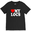 love my locs V-Neck Tee