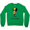 i don't do mornings Crewneck Sweatshirt