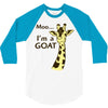 moo, i'm a goat 3/4 Sleeve Shirt