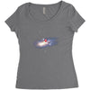 You Are Here Women's Triblend Scoop T-shirt
