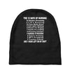 12 days of nursing Baby Beanies