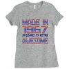 made in 1967 50 years of being awesome Ladies Fitted T-Shirt