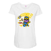 assemble! (yellow outline) Maternity Scoop Neck T-shirt