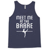 meet me at the barre ballet shoes funny Tank Top