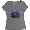 Majoras Mask Women's Triblend Scoop T-shirt