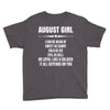 Super August Girl Youth Tee